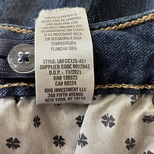Lucky Brand Jeans Ava Bootcut Size 16, 26x27 Dark Wash Blue Denim Clean - Picture 16 of 17