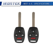 Irontek 2Pcs Keyless Entry Remote Control Key Fob for Honda Civic Acura CSX