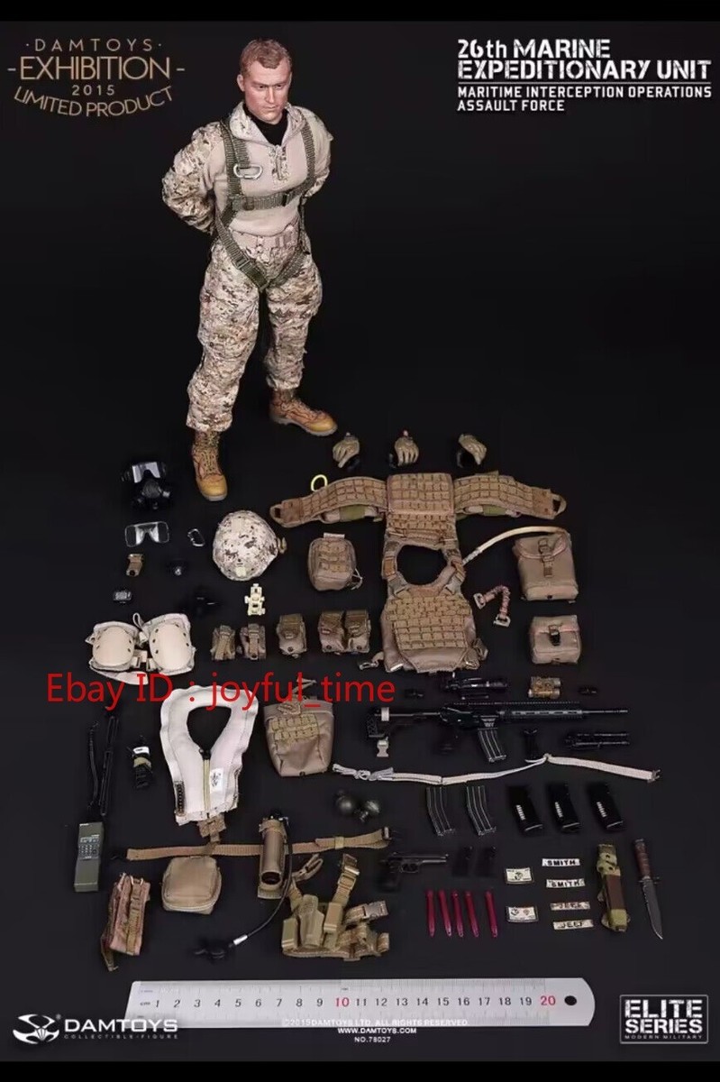 In Stock，DAMTOYS 1/6 USMC 26th Marine Expeditionary Unit Action