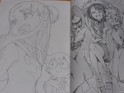 TRIGGER Little Witch Academia Animation Staff Illustration