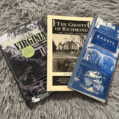 VIRGINIA GHOSTS Book Lot Three Books PB GOOD