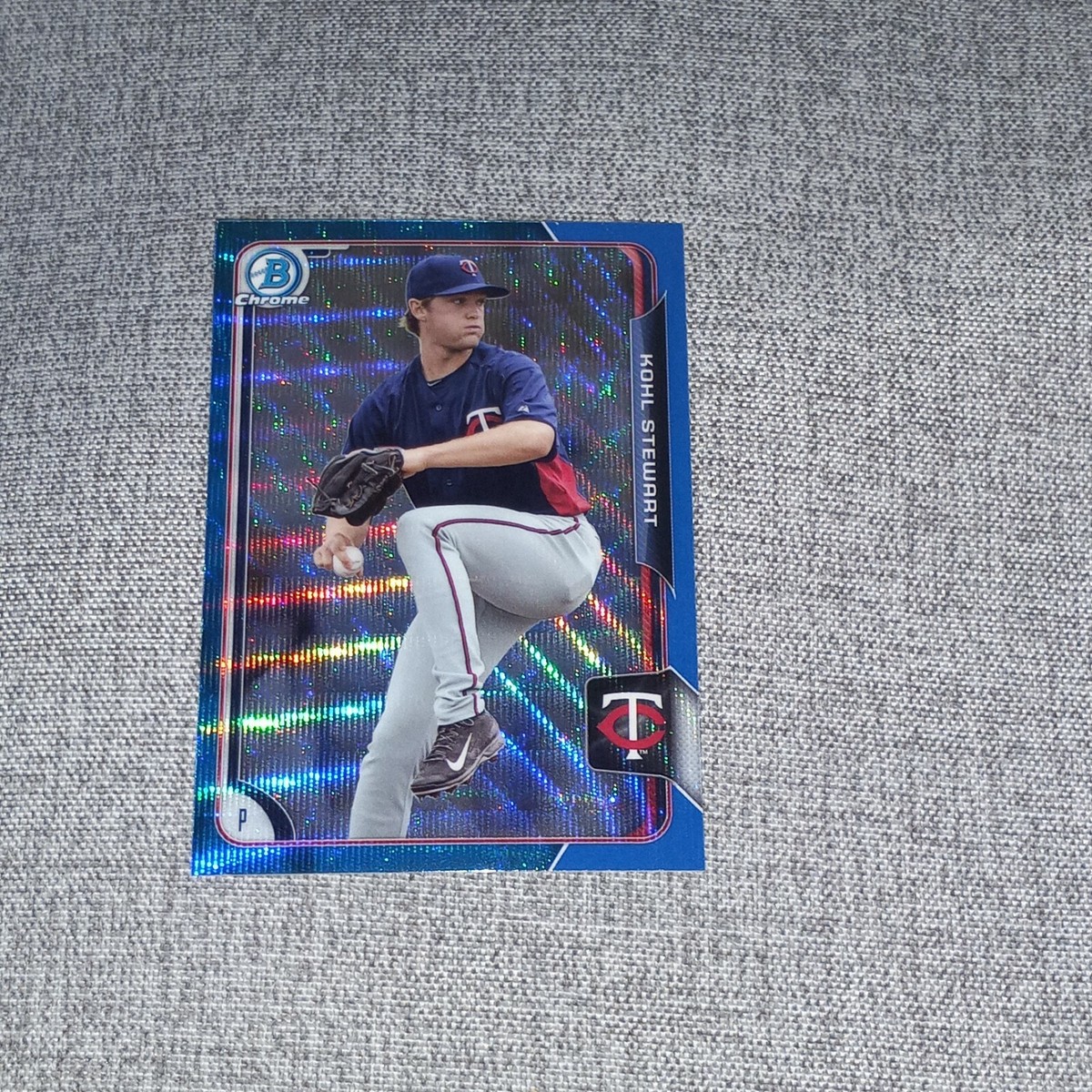 2015 Bowman Chrome Prospects Blue Wave Refractor #BCP197