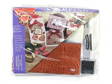 Heart Rubber Unmounted Stamp Kit Craft Projects Factory Art Guide 98143 Unused