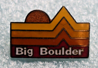 Big Boulder Pennsylvania Ski Resort Red Orange Yellow Ski Pin | eBay
