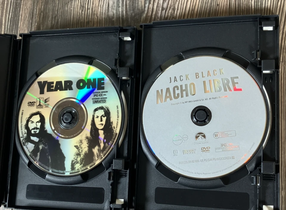 JACK BLACK DVD 5 Lot Year One, Nacho Libre, Tenacious D, Goosebumps, Jumanji - Image 4 of 4