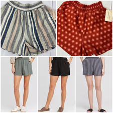 Women's High-Rise Pull-On Shorts - Universal Thread-Various Style and Sizes-B485