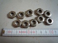 10 tuercas tuercas planas M10 SW17