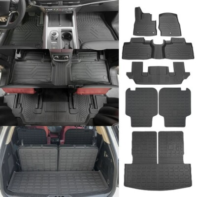 #ad Floor Mats Cargo Mats with Backrest Mat Cargo Liners For 2020 2025 Ford Explorer $125.99