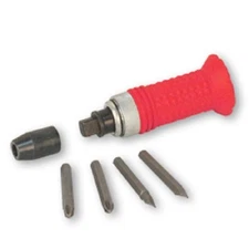 1/2" Impact Driver Screwdriver Wrench Socket Soft Grip w/Case Phillips 