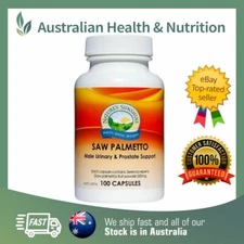 NATURE'S SUNSHINE SAW PALMETTO 100 CAPSULES + FREE SAME DAY SHIPPING
