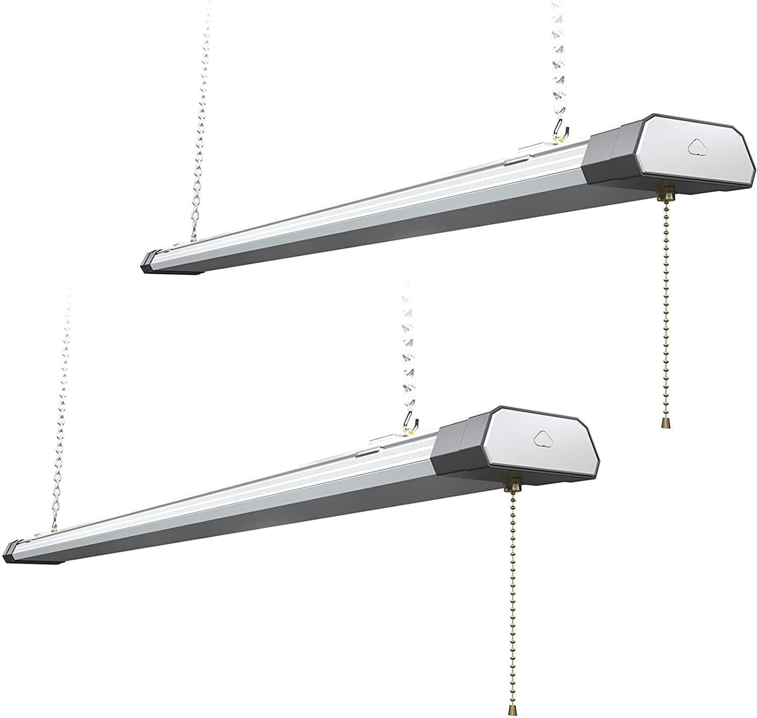 2 Pack LED Shop Light 100W For Office Workshop Warehouse Lights Super Bright