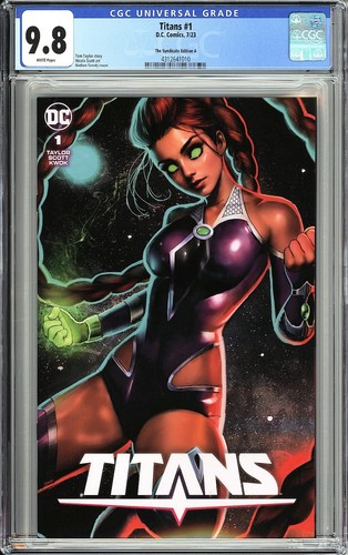 Titans #1 The Syndicate Nathan Szerdy Exclusive - CGC 9.8! - Picture 1 of 1