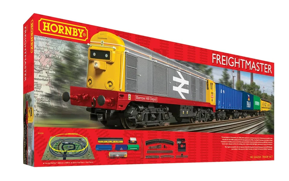 HORNBY R1272M Freightmaster BR Class 20 Diesel Train Starter Set - OO GAUGE DCC - Image 3 of 4