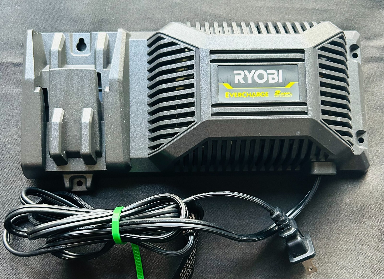 Ryobi Evercharge P187 Wall Mount Battery Charger for 18V Stick Vacuum