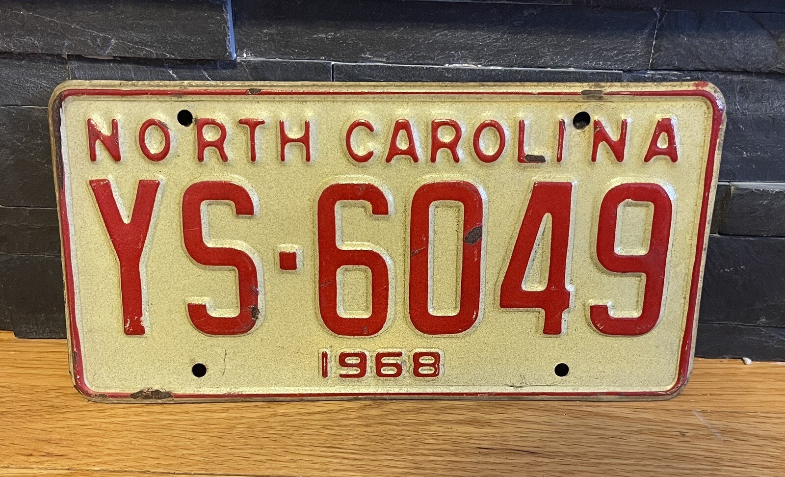 1968 north carolina license plate eBay