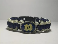Notre Dame Fighting Irish NCAA Paracord Bracelet NEW