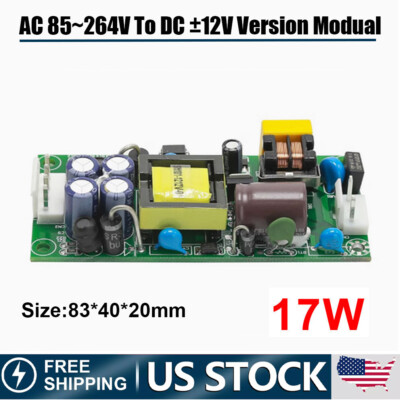 AC-DC Switching Power Supply Board Module AC110V 220V 230V to DC ±12V New