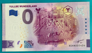 0 Euro Schein Hamburg Miniatur Wunderland Yullbe 2022/21 Rar