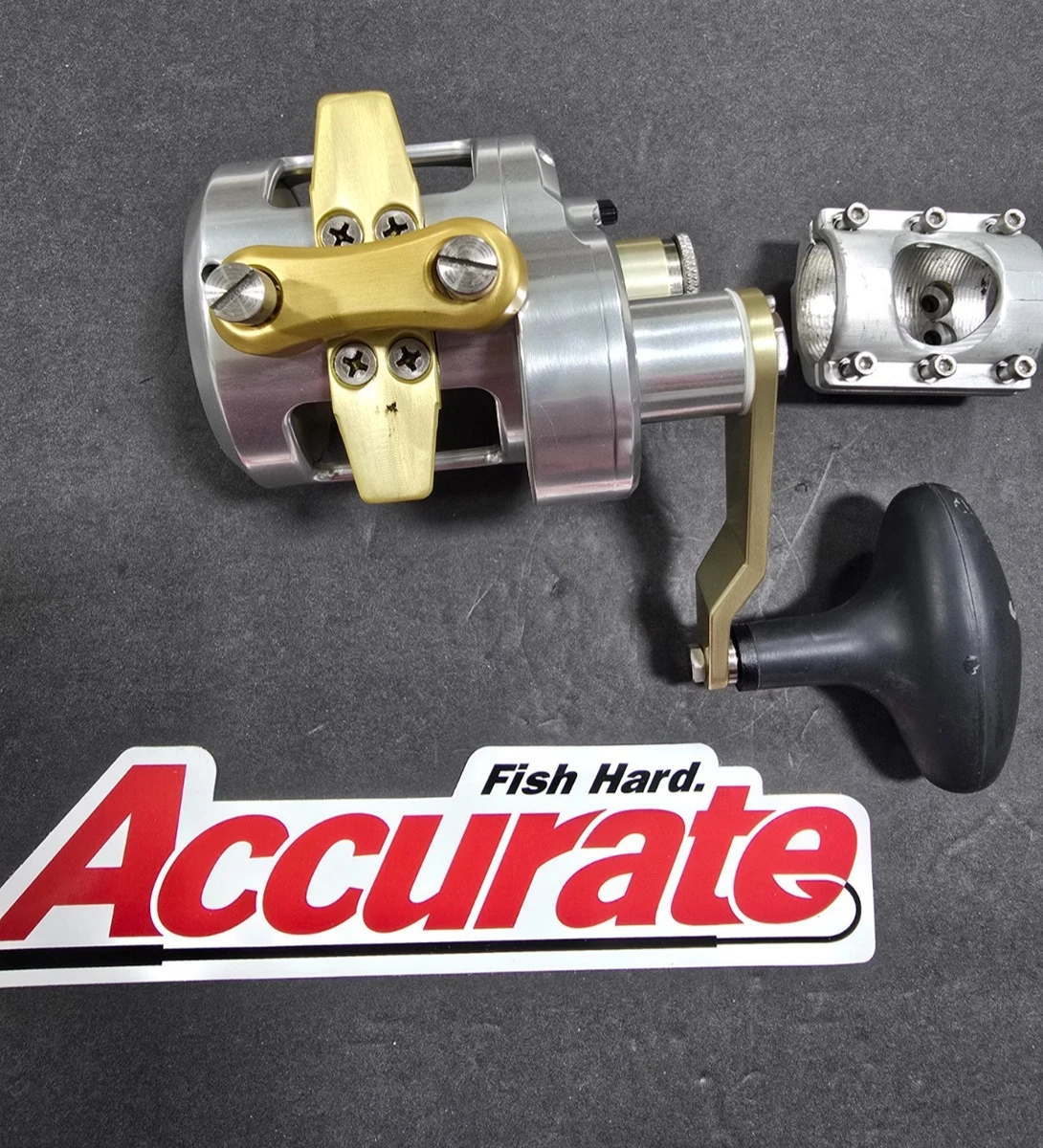 Accurate 4.0: 1 Gear Ratio Fishing Reels for sale | eBay