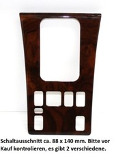 SCHALTKONSOLE SCHALTBRETT ECHT WURZELHOLZ HOLZ FÜR MERCEDES W126 NEU 17 SCHALTKONSOLE SCHALTBRETT ECHT WURZELHOLZ HOLZ FÜR MERCEDES W126 NEU 17
