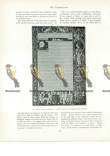 World Famous Sforziada, First Page, Book Illustration (Print), 1906