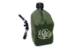 VP Racing Camo Square 5 Gallon Race Fuel Jugs + Hose and Hose Bender