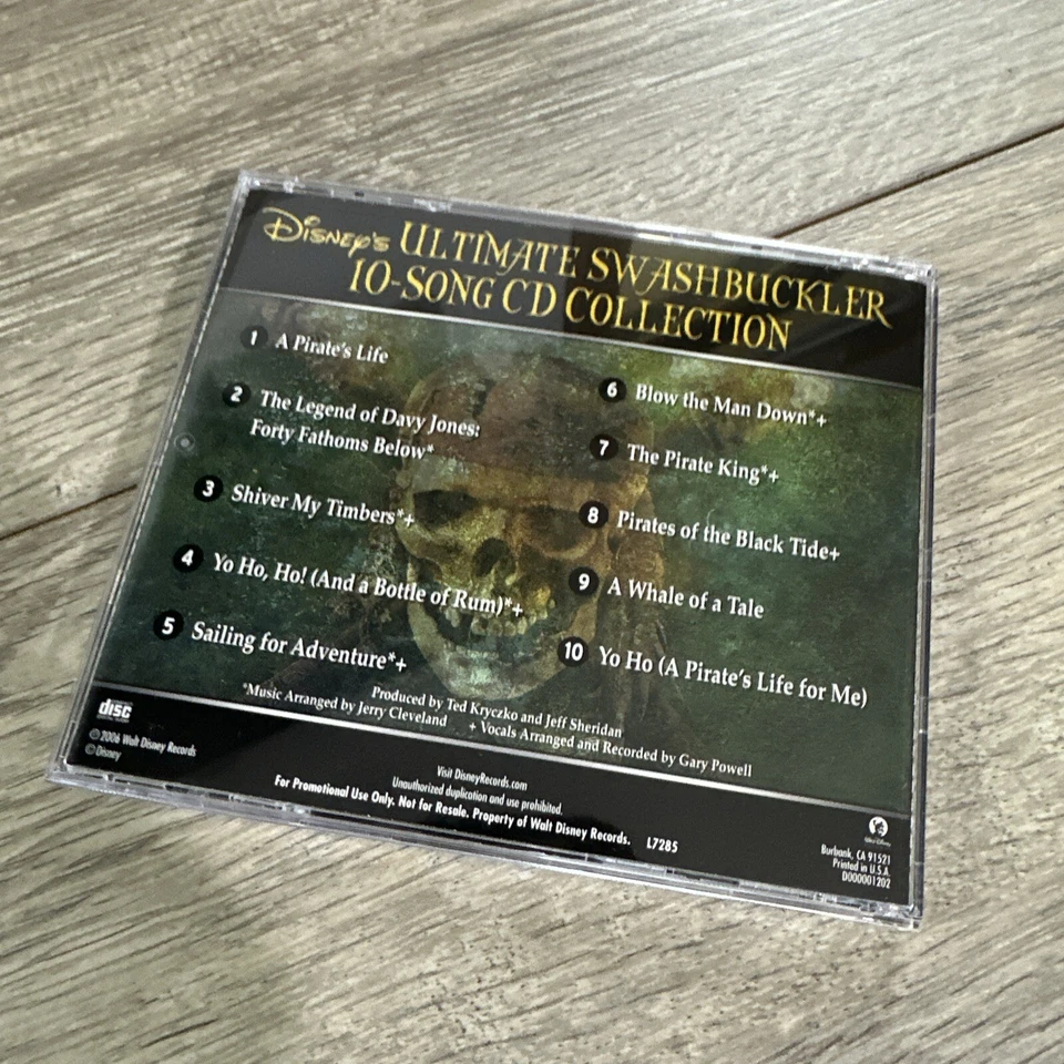 DISNEY'SULTIMATE SWASHBUCKLER ОГРАНИЧЕННЫЙ ВЫПУСК ПРОМО [Б/У CD] 2006 DISNEY - Изображение 3 из 4