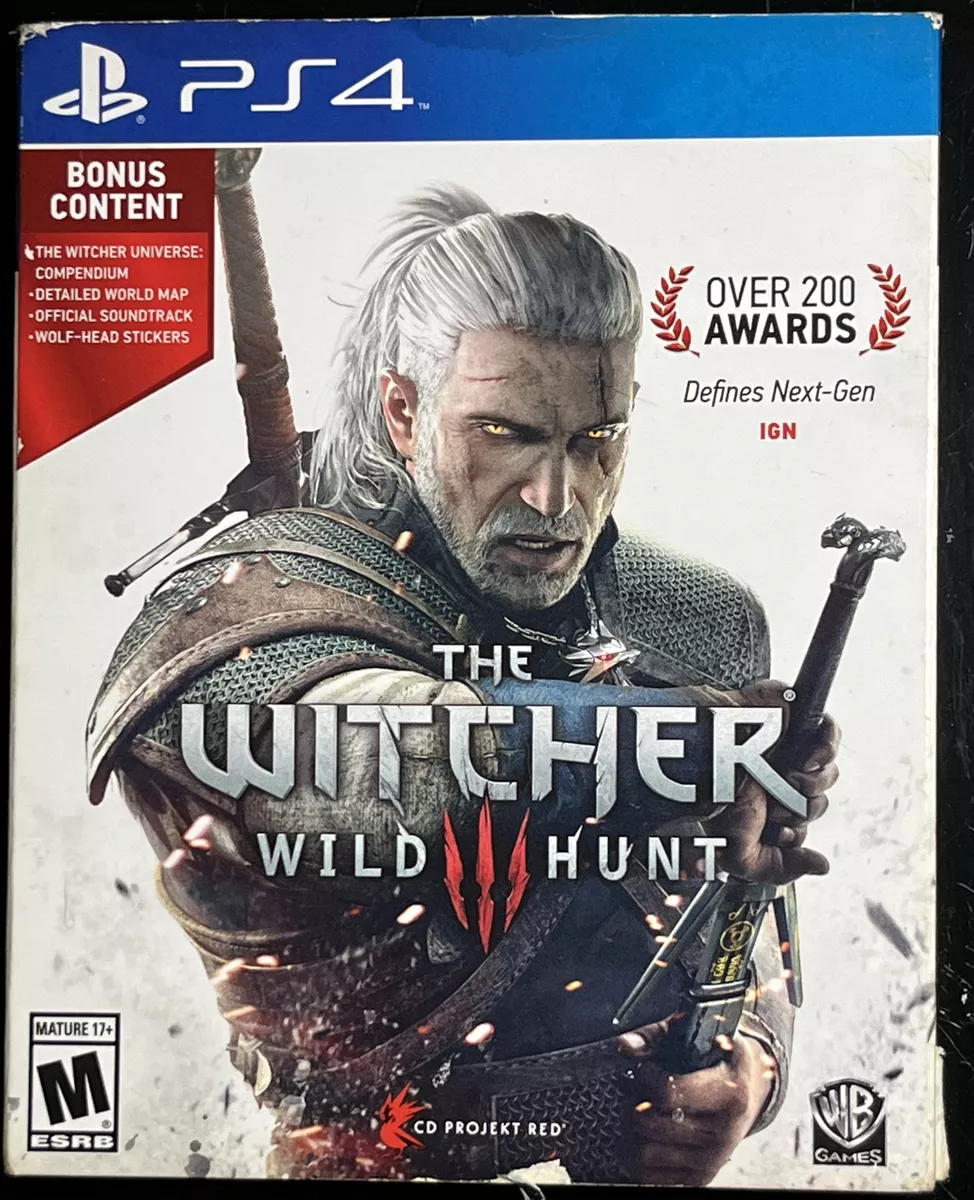 The Witcher 3 Wild Hunt (PS4)