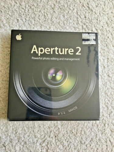 APPLE APERTURE 2 FOR MAC PHOTO EDITING FOR MACINTOSH- NEW SHRINKWRAPPED MB284Z/A - 第 1/2 張圖片