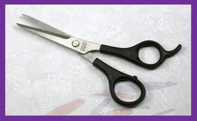 HAIR CUT SCISSORS GERMAN STAINLESS STEEL  BLK 651-14.5