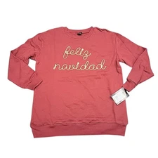 Art Class Girls Long Sleeves Sweatshirt Pullover Top Sweater Medium Sz 8 Maroon