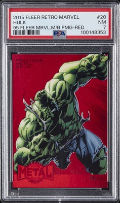 その他 1995 MARVEL L BLASTER - HULK 2015 FLEER RETRO MARVEL 1995 FLEER MARVEL METAL BLASTER #20 HULK