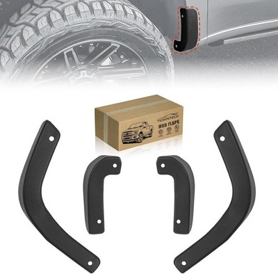 4 Pack Truck Mud Flaps for Chevy Silverado 1500 2019-2026 Front & Rear.