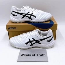 ASICS DS LIGHT CLUB TF WIDE White/Black 1103A112 101  Soccer Shoes Men's US4-15
