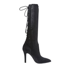 Women s BCBG ERINN black sueded knee high lac...