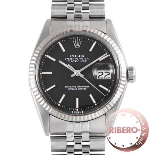 ROLEX Datejust 1601 Made in 1971 tritium Stainless Steel/WG Free Shipping