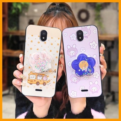 MYDING-Phone Case for Nokia C100,  Phone lens protection Rotatable stand TPU