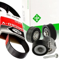 Gates 6PK1390 Keilrippenriemen-Satz + Spanner FüR Sedici SX4 Fiat Suzuki