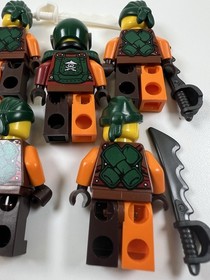 Lego Ninjago Skybound Pirate Minifigures Lot of 5 w/ Weapons Authentic Lego