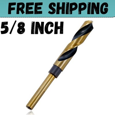5 8 Inch Drill Bit Metal Cobalt Drill Bit  Reduced Shank Drill Bit  High Speed