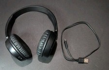 JVC Deep Bass Wireless On-Ear Headphones Bluetooth Foldable HA-S36W Black