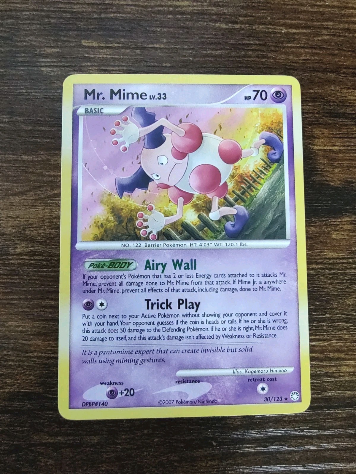 Mr. Mime 30/123 Mysterious Treasures Pokemon