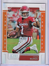 2019 Panini Score Kyler Murray First Down RC 1/10 SSP #384 Oklahoma Rookie