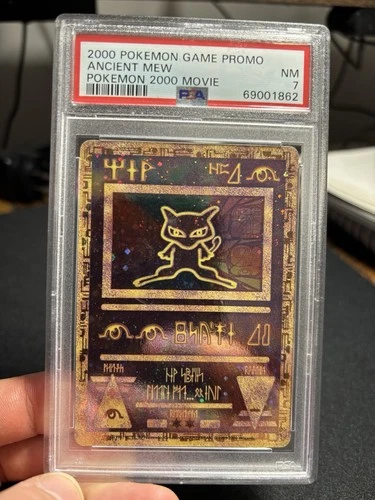 Ancient Mew 2000 Pokemon Game Movie Promo PSA 7