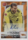 2020 Topps Chrome Bundesliga Orange Refractor 12/25 Loris Karius #BCA-LKA Auto