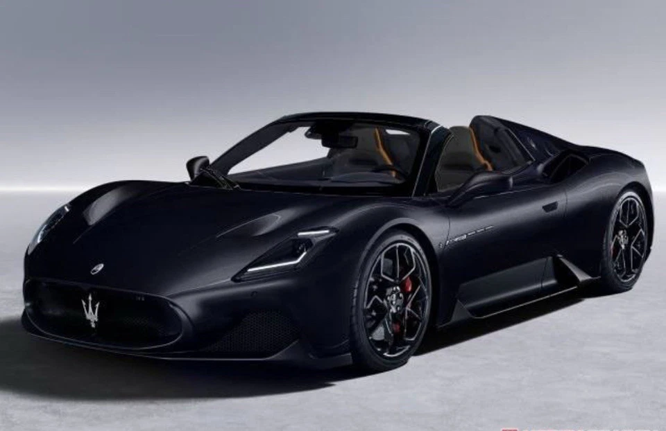 1:18 BBR MASERATI MC 20 CIELO NERO OPACO MATT BLACK NO MR D&G H&H AMALGAM 35/40 - Image 2 of 4