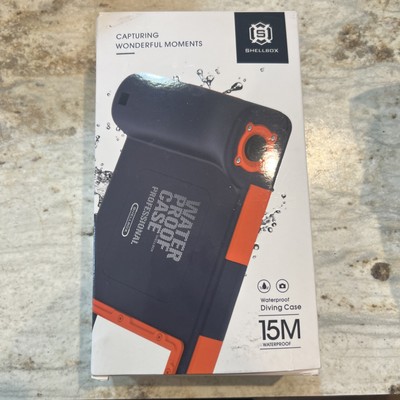 Shellbox Waterproof Diving Camera Case -15M waterproof- iPhone & Samsung - NIB