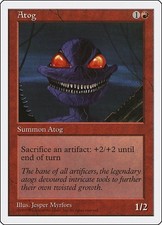 Atog # *Normal* (LP) - Fifth Edition MTG