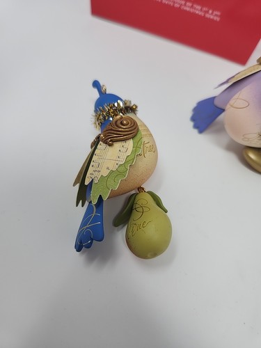 2013 Hallmark Twelve Days of Christmas #1 & 2 Special Edition Set of 2 Ornaments - Picture 11 of 13