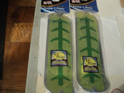 2 - PRO TROLL 11'' FLASHERS/E CHIP (JACKS PIG PEN) NIP